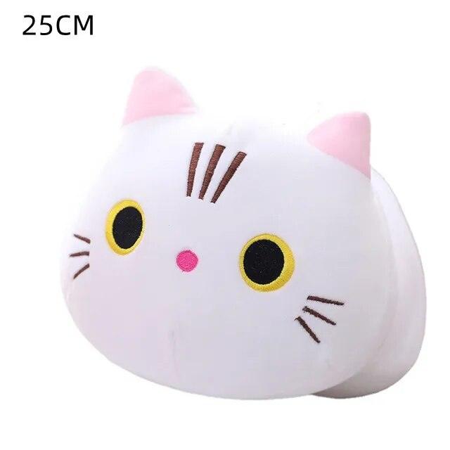 18cm/40cm/55cm Black Cat Shaped Soft Plush Pillows Doll Lovely Cartoon Animal Stuffed Toys Girls Birthday Gifts Ornaments - Brand My Case