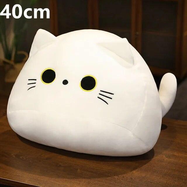 18cm/40cm/55cm Black Cat Shaped Soft Plush Pillows Doll Lovely Cartoon Animal Stuffed Toys Girls Birthday Gifts Ornaments - Brand My Case