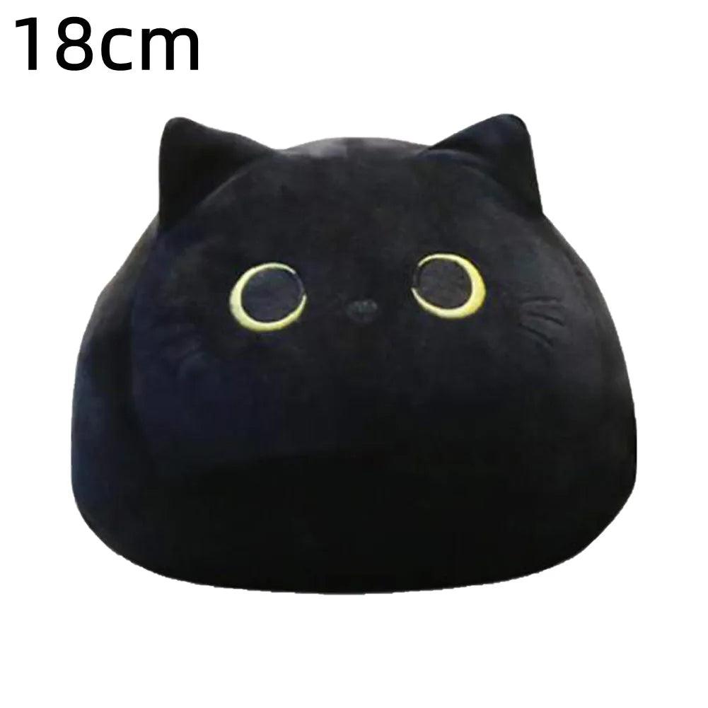 18cm/40cm/55cm Black Cat Shaped Soft Plush Pillows Doll Lovely Cartoon Animal Stuffed Toys Girls Birthday Gifts Ornaments - Brand My Case