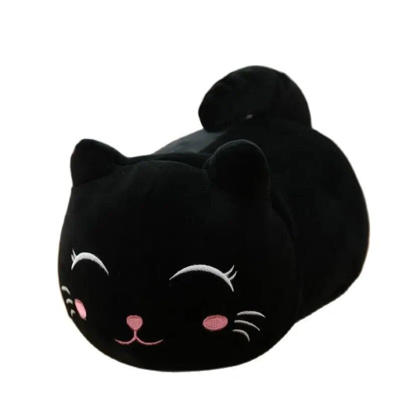 1pc 18-25CM Kawaii Cartoon Animal Plush Toys Black Cat Panda Pig Elephant Frog Dinosaur Stuffed Soft Baby Doll Kids Lovely Gifts - Brand My Case