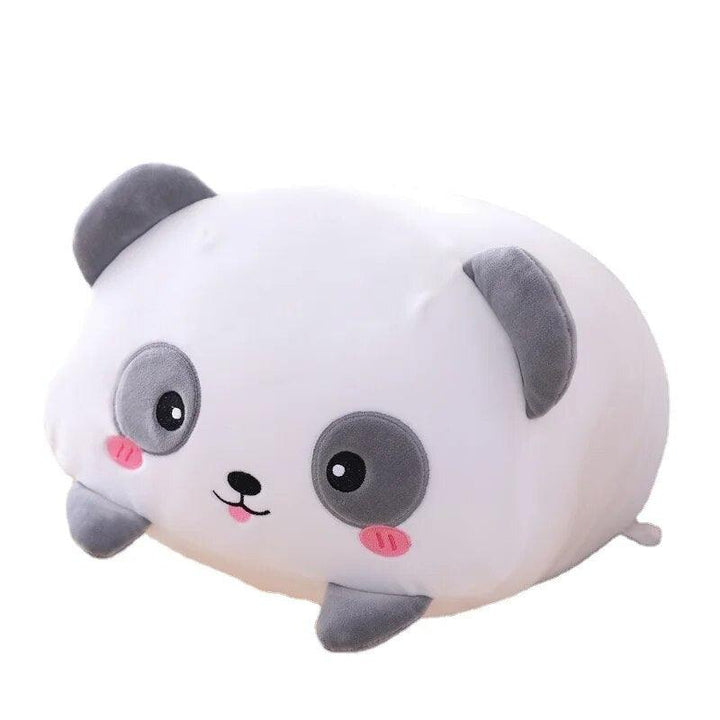 1pc 18-25CM Kawaii Cartoon Animal Plush Toys Black Cat Panda Pig Elephant Frog Dinosaur Stuffed Soft Baby Doll Kids Lovely Gifts - Brand My Case