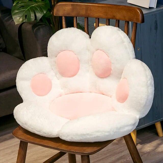 1PC 2 Sizes Soft Paw Pillow Animal Seat Cushion Stuffed Plush Sofa Indoor Floor Home Chair Decor Winter Children Girls Gift - Brand My Case