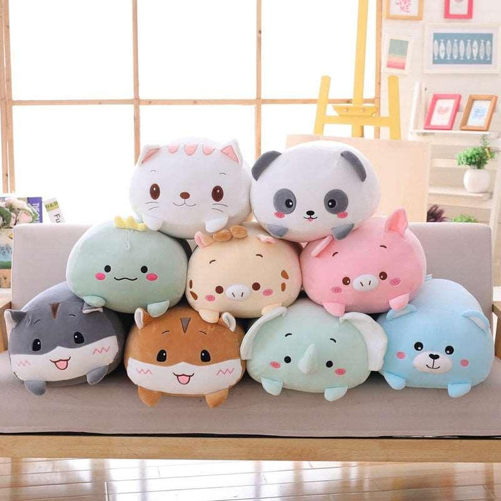 1pc 20CM 9 Styles Kawaii Small Animal Plush Toy Cute Stuffed Cartoon Dinosaur Pig Cat Bear Panda Doll Kids Girls Birthday Gifts - Brand My Case