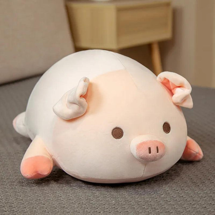 1pc 40/50cm Squishy Pig Stuffed Doll Lying Plush Piggy Toy Animal Soft Plushie Pillow for Kids Baby Comforting Birthday Gift - Brand My Case