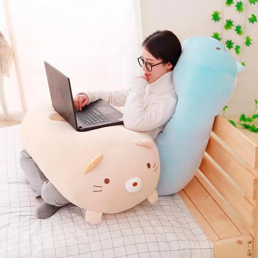 1pc 90cm cute Corner Bio Pillow Japanese Animation Sumikko Gurashi plush toy stuffed Soft Valentine gift for Baby girl Gifts - Brand My Case