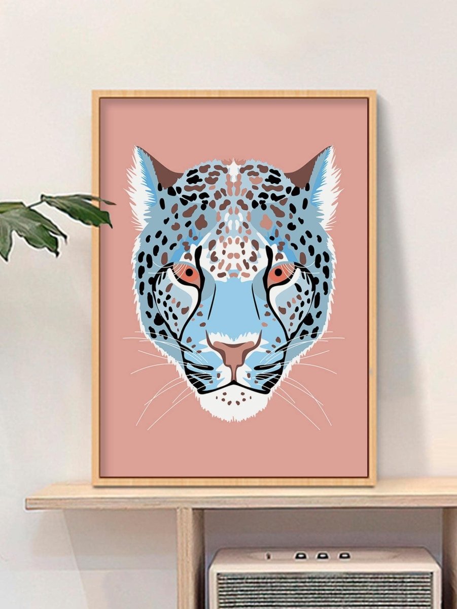 1pc Chemical Fiber Painting Without Frame Modern Leopard Pattern Wall Art Painting For Home Wall Decor - Brand My Case