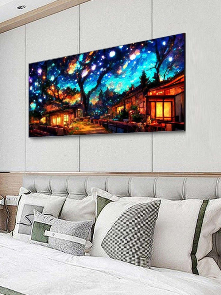 1pc Chemical Fiber Unframed Painting Modern Beach Pattern Unframed Painting For Home - Brand My Case