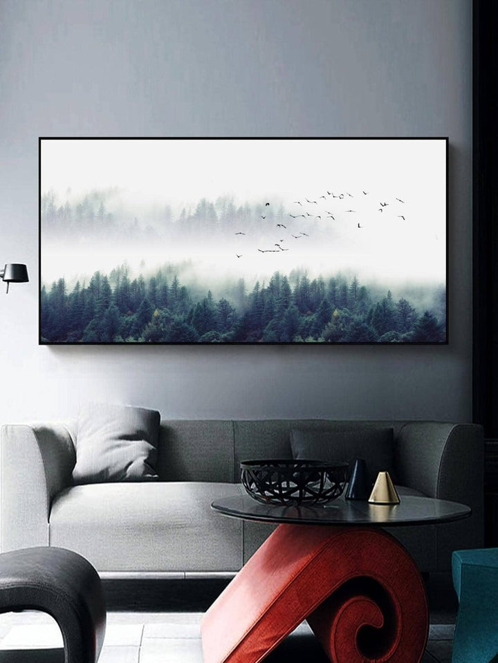 1pc Chemical Fiber Unframed Painting Modern Beach Pattern Unframed Painting For Home - Brand My Case