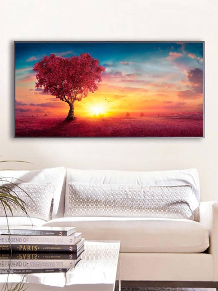 1pc Chemical Fiber Unframed Painting Modern Beach Pattern Unframed Painting For Home - Brand My Case