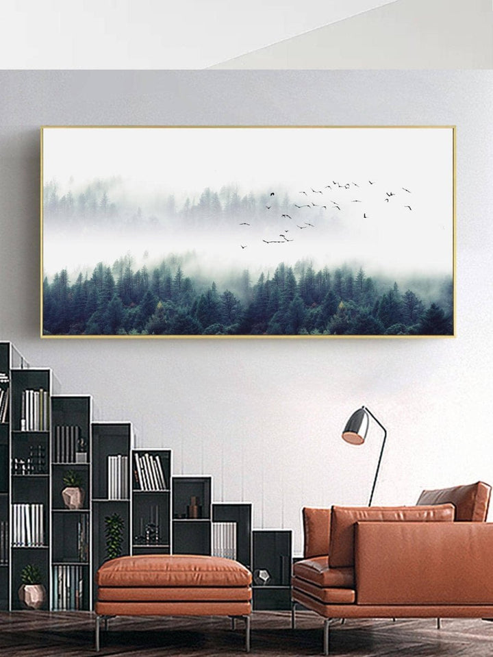 1pc Chemical Fiber Unframed Painting Modern Beach Pattern Unframed Painting For Home - Brand My Case