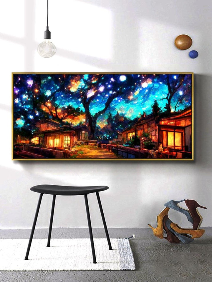 1pc Chemical Fiber Unframed Painting Modern Beach Pattern Unframed Painting For Home - Brand My Case