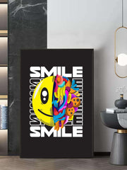 1pc Chemical Fiber Unframed Painting Modern Expression Letter Graphic Unframed Picture For Home Decoration - Brand My Case