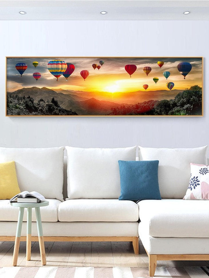 1pc Chemical Fiber Unframed Painting Modern Landscape Pattern Unframed Painting For Home - Brand My Case