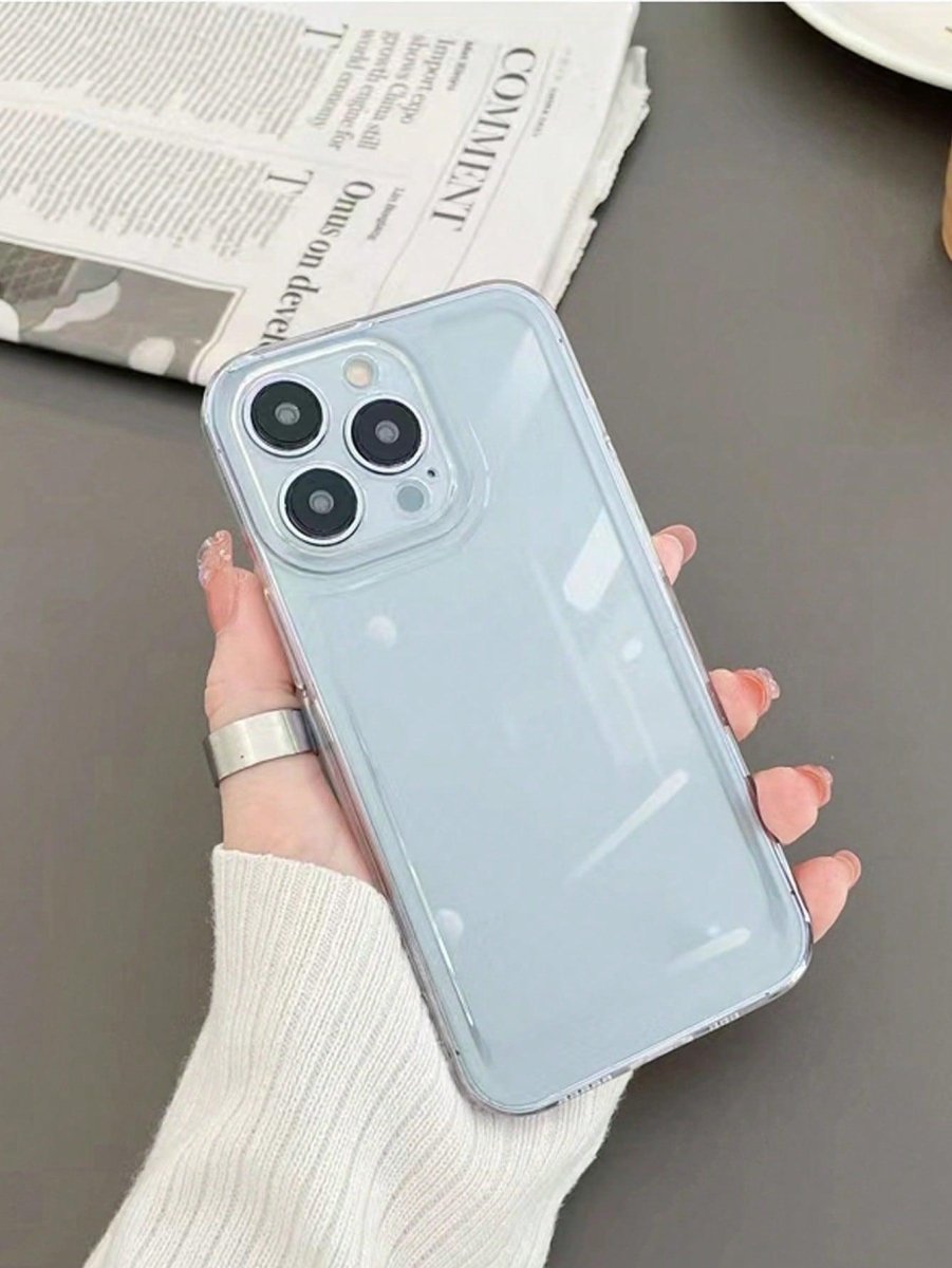 1pc Clear Phone Case - Brand My Case