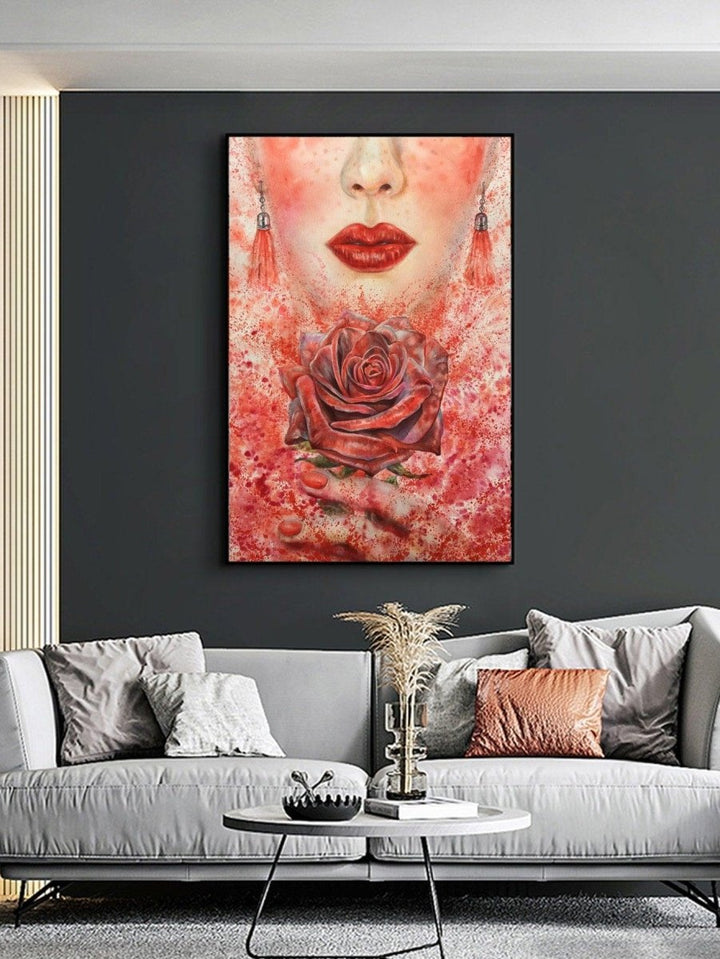 1pc Figure Graphic Unframed Painting Modern Chemical Fiber Frameless Painting For Home Decor - Brand My Case