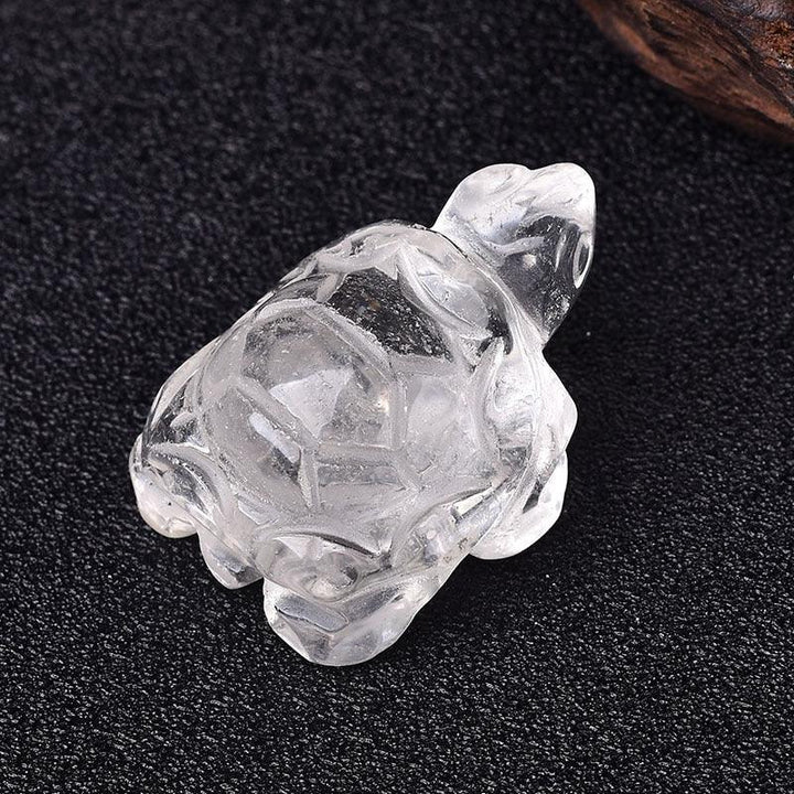 1PC Natural Crystal Rose Quartz Tortoise Amethyst Opal Animals Healing Stone Home Decor Fish Tank Crafts Small Decoration - Brand My Case