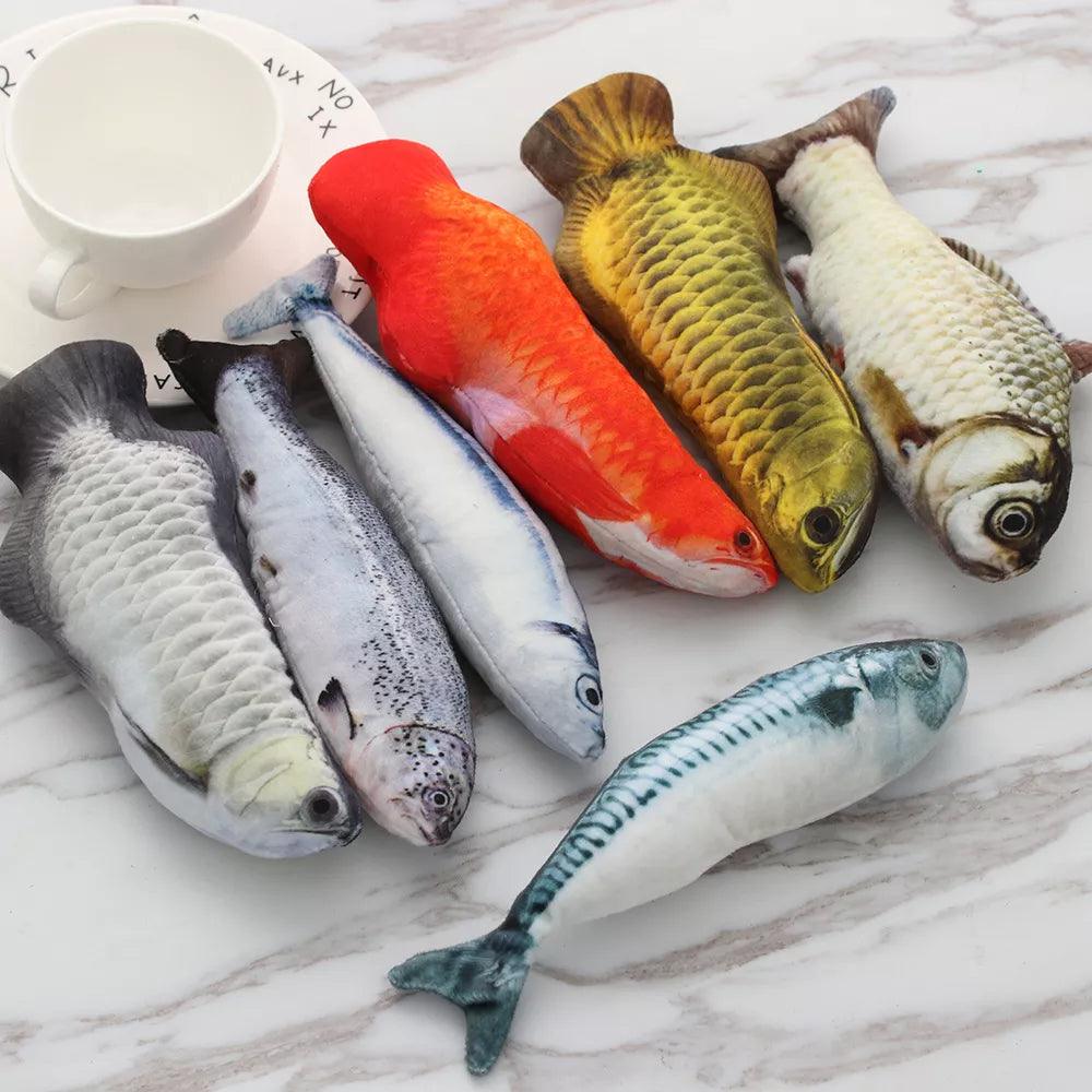1Pc New Lovely Soft Funny Artificial Simulation Fish Cute Plush Toys Stuffed Sleeping Toy For Little Kids Playing Toy Gift - Brand My Case