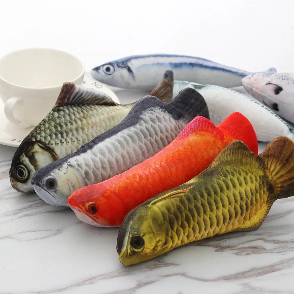 1Pc New Lovely Soft Funny Artificial Simulation Fish Cute Plush Toys Stuffed Sleeping Toy For Little Kids Playing Toy Gift - Brand My Case