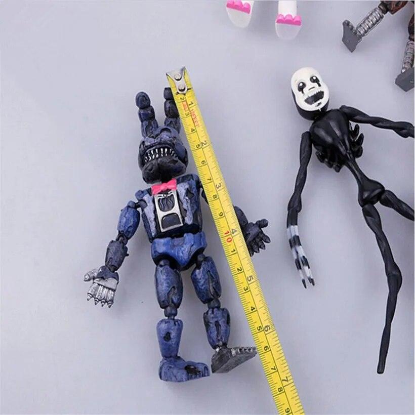 1Pcs FNAF Anime Figure Movable Joints Bonnie Foxy Freddy Chica PVC Action Figure Model Toys Kids Gift - Brand My Case