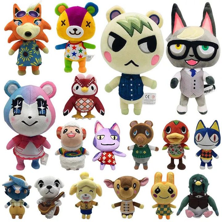 20-25cm Animal Crossing Plush Stuffed Anima Figures KK Tom Judy Isabelle Plush Cute Wolf Anime Plush Kids Party Gift - Brand My Case