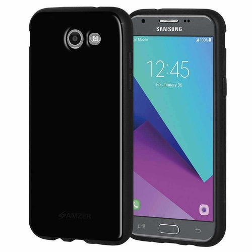 AMZER Soft Gel Pudding TPU Skin Case for Samsung Galaxy Amp Prime 2 -