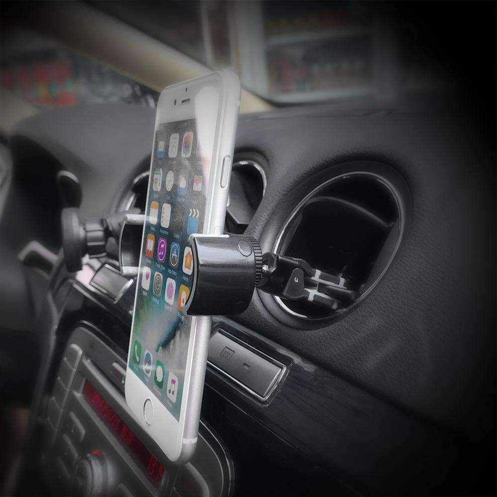 Universal Swiveling Air Vent Car Mount 360° Rotable Smartphone Holder