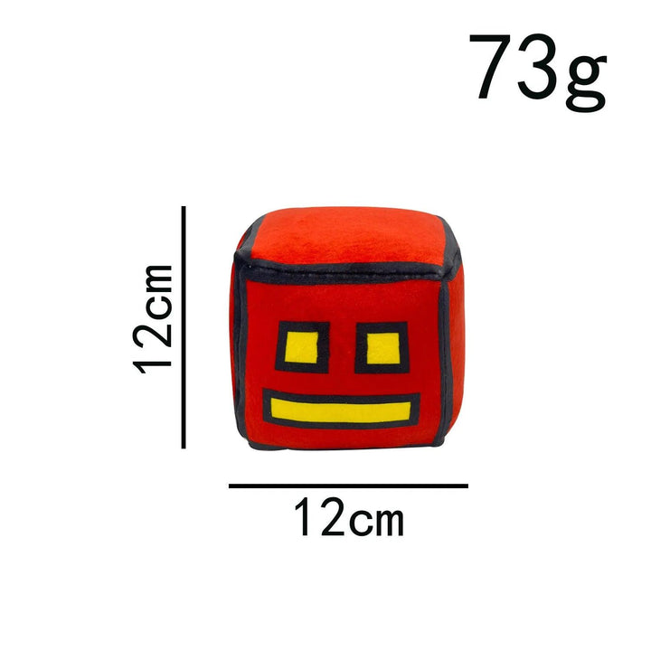 2023 New Geometry Dash Game Cute Plush Toy - Brand My Case