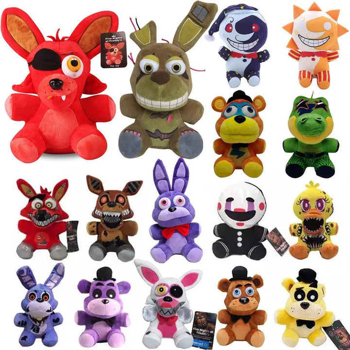 20cm FNAF Plush Toys Kawaii Freddys Animal Foxy Bonnie Bear Ribbit Stuffed Plush Toys In Stock Plush Birthday Gift For Kids - Brand My Case