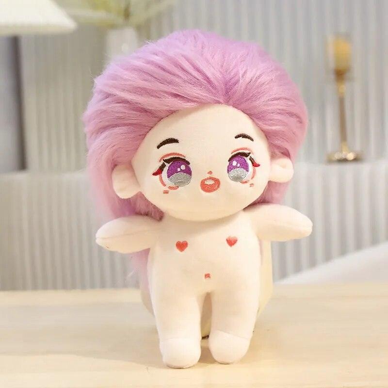 20cm Kawaii IDol Doll Anime Plush Star Dolls Stuffed Customization Figure Toys Cotton Baby Plushies Toys Fans Collection Gift - Brand My Case