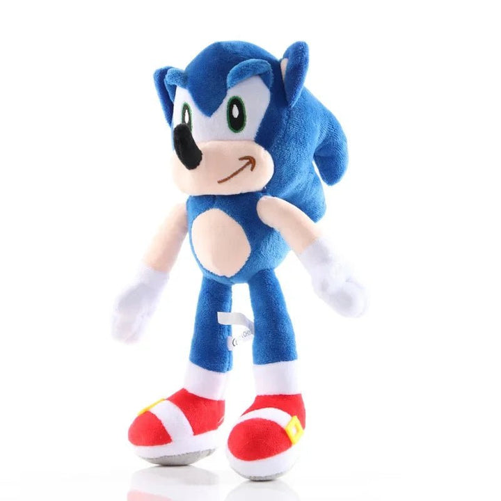 20cm Sonic The Hedgehog Plush Doll Cute Shadow Knuckles Doll Model Keychain Backpack Decoration Pendant Children's Toys Gifts