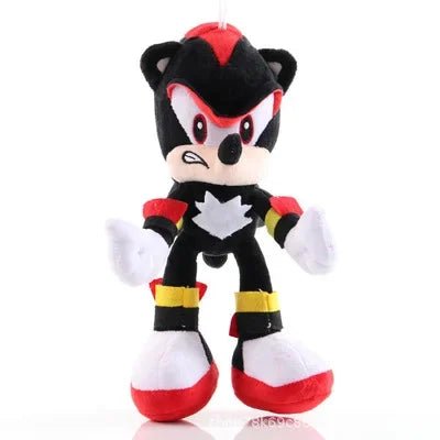 20cm Sonic The Hedgehog Plush Doll Cute Shadow Knuckles Doll Model Keychain Backpack Decoration Pendant Children's Toys Gifts