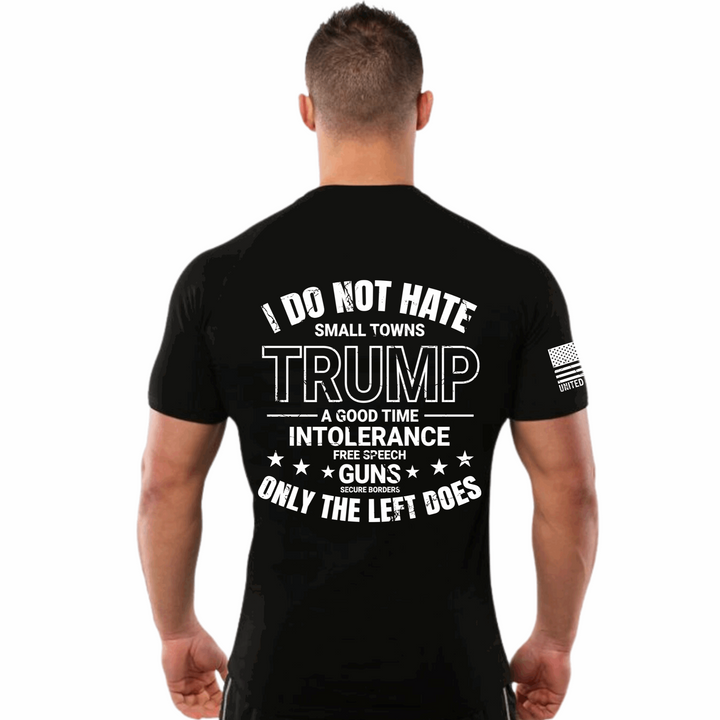 Men Cotton Trump T-Shirt with Bold Slogan