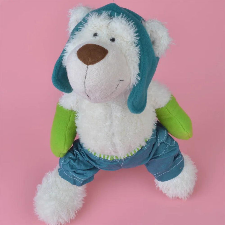 25-50cm Skiing Bear Stuffed Plush Toy - Brand My Case