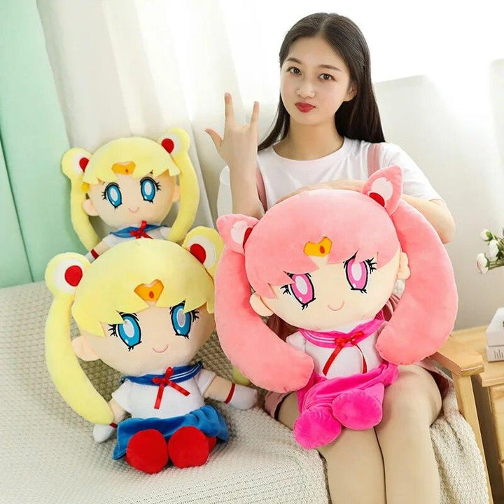 25-60cm Kawaii Anime Plush Toys Plush Toys Stuffed Doll Pillow Girlfriend Birthday Gift Soft Cartoon Toys - Brand My Case