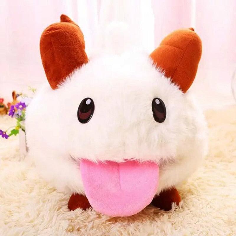 25cm Cute Game League Of Legends Pual Lol Limited Poro Plush Stuffed Toy Kawaii Doll White Mouse Cartoon Baby Toy Tl0127 - Brand My Case