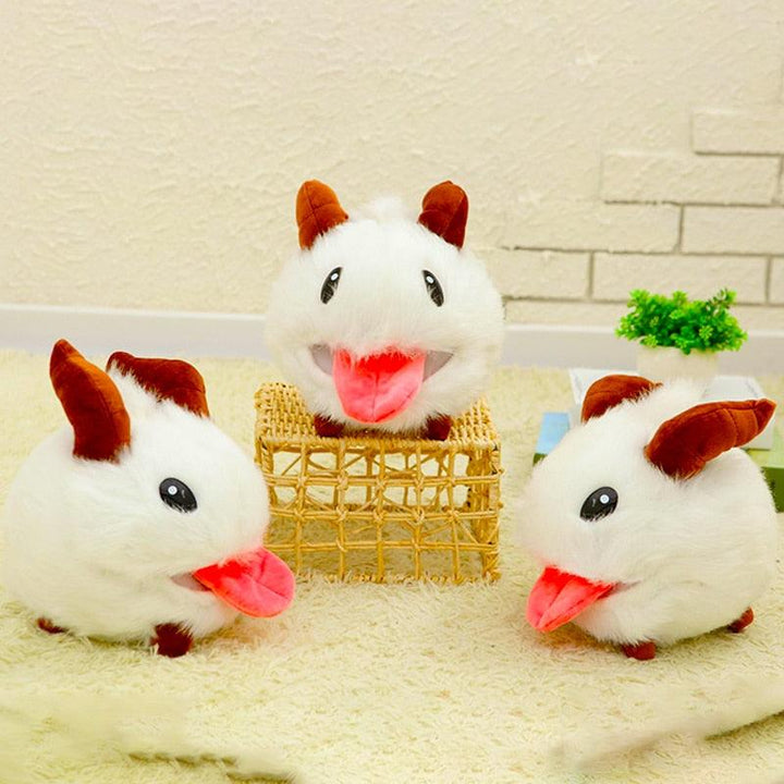 25cm Cute Game League Of Legends Pual Lol Limited Poro Plush Stuffed Toy Kawaii Doll White Mouse Cartoon Baby Toy Tl0127 - Brand My Case