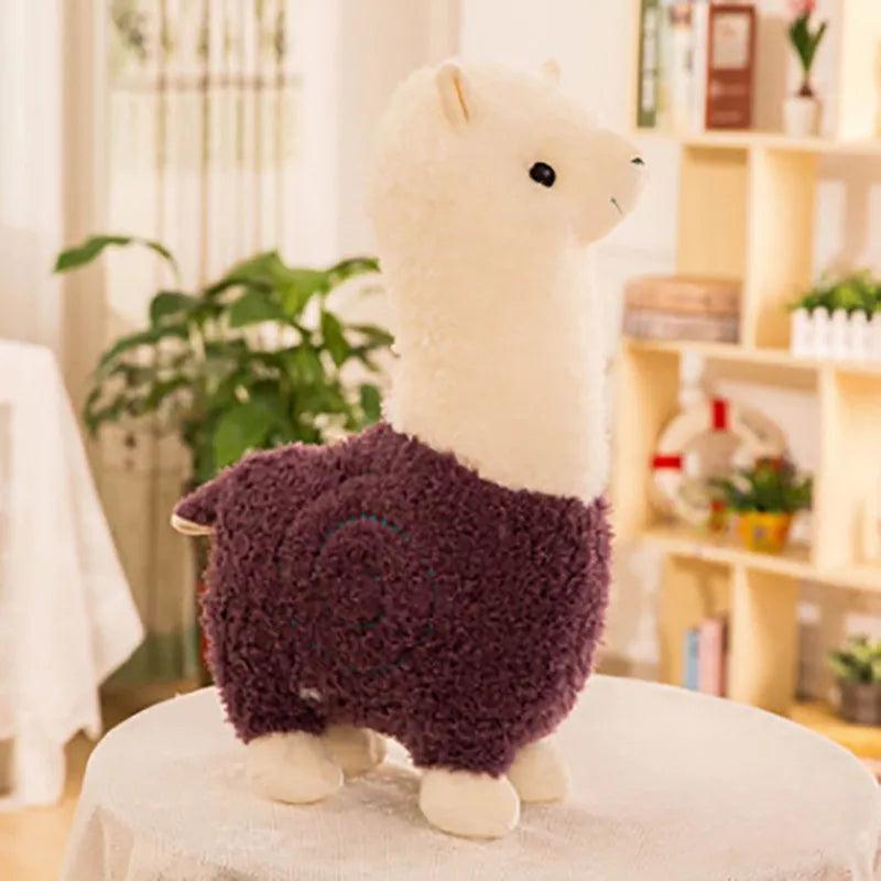 25cm New Alpaca Plush Toy 6 Colors Cute Animal Doll Soft Cotton stuffed doll Home office decor Kids girl Birthday Christmas Gift - Brand My Case