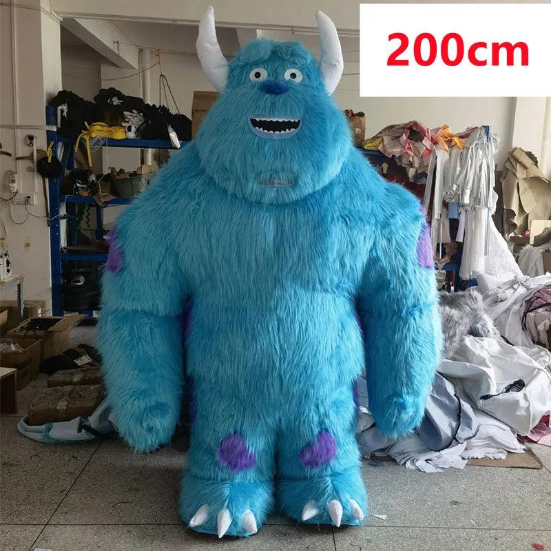260cm Huge Inflatable Evil Monster Sullivan Cartoon character Plush Mascot Costume Fancy Dress Party Advertising Ceremony props - Brand My Case