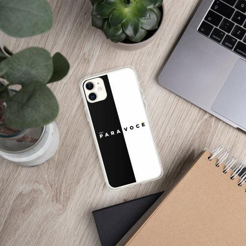 2882Tech™ Black + White Para Você BPA Free iPhone Case - Brand My Case