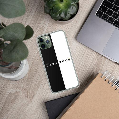 2882Tech™ Black + White Para Você BPA Free iPhone Case - Brand My Case