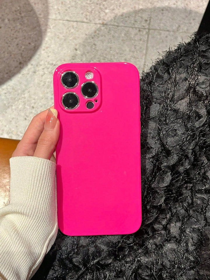 3 Qty Hot Pink Solid Color Phone Case - Brand My Case