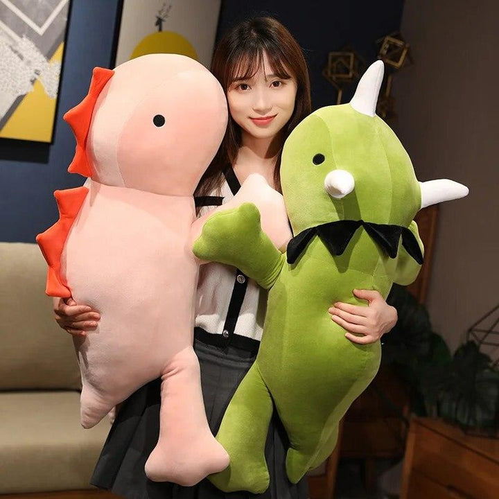 35-80CM Dinosaur Weighted Plush Game Character Doll Stuffed Animal Soft Dino Toys Kawaii Pillow For Children Kids Birthday Gift - Brand My Case