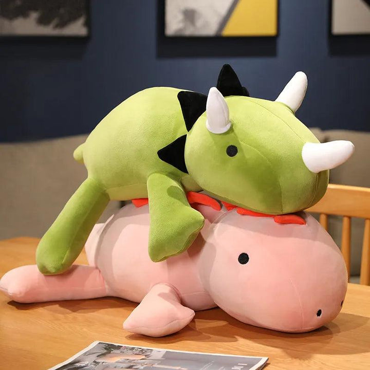 35-80CM Dinosaur Weighted Plush Game Character Doll Stuffed Animal Soft Dino Toys Kawaii Pillow For Children Kids Birthday Gift - Brand My Case