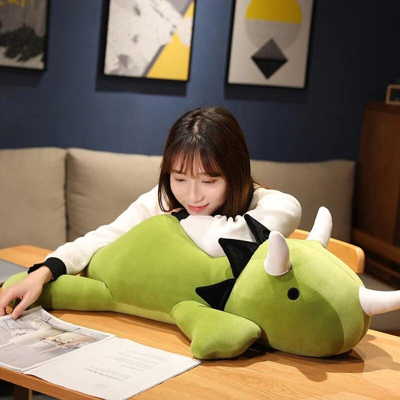 35-80CM Dinosaur Weighted Plush Game Character Doll Stuffed Animal Soft Dino Toys Kawaii Pillow For Children Kids Birthday Gift - Brand My Case
