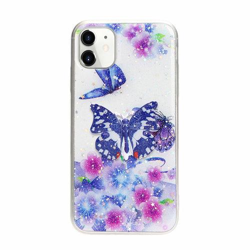 3D Butterfly Design Stand Slim Case for iPhone 12 / 12 Pro 6.1 - Brand My Case