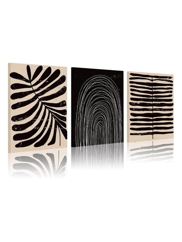 3pcs Abstract Pattern Unframed Painting - Brand My Case