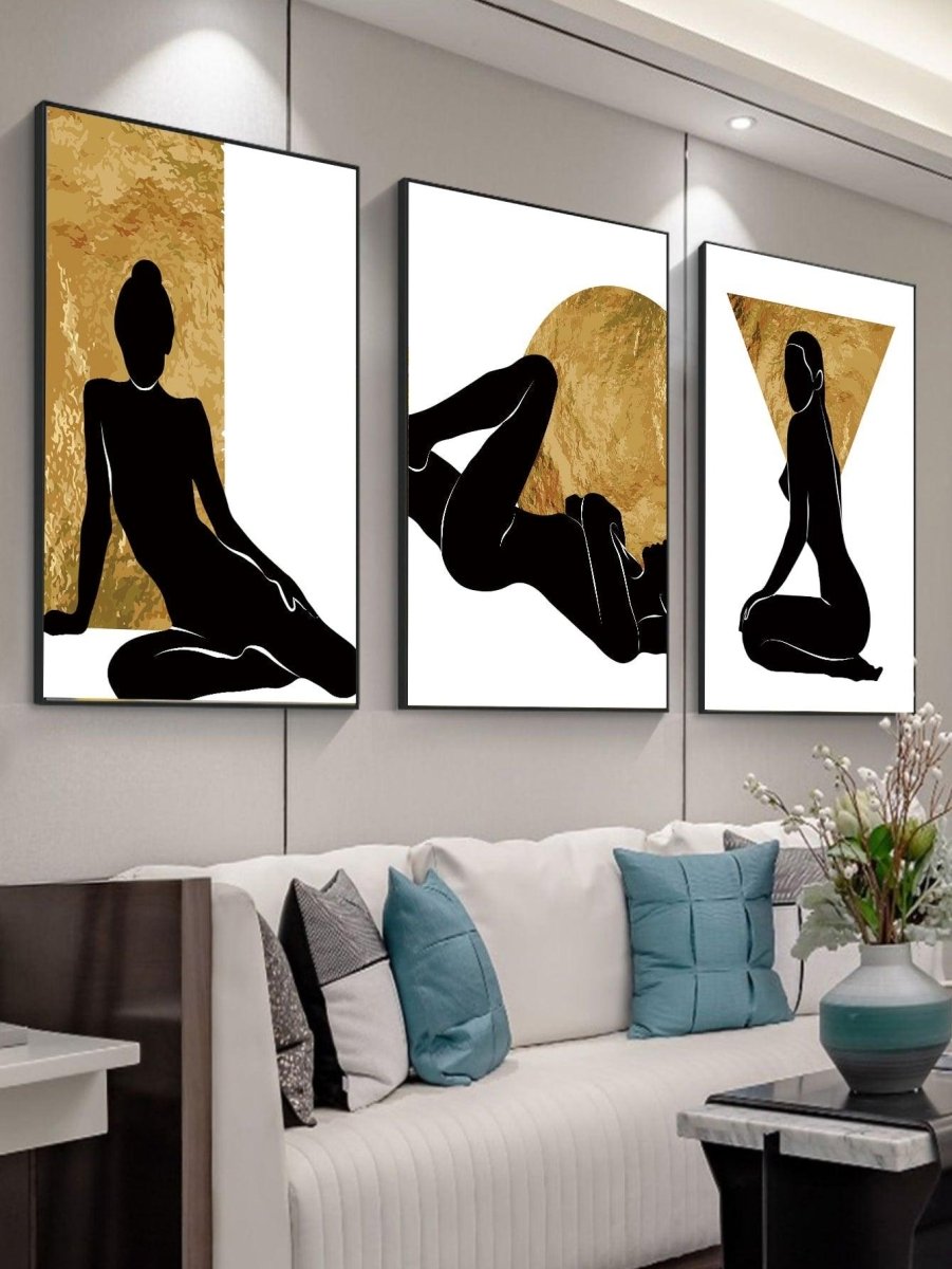 3pcs Figure Graphic Unframed Painting - Brand My Case