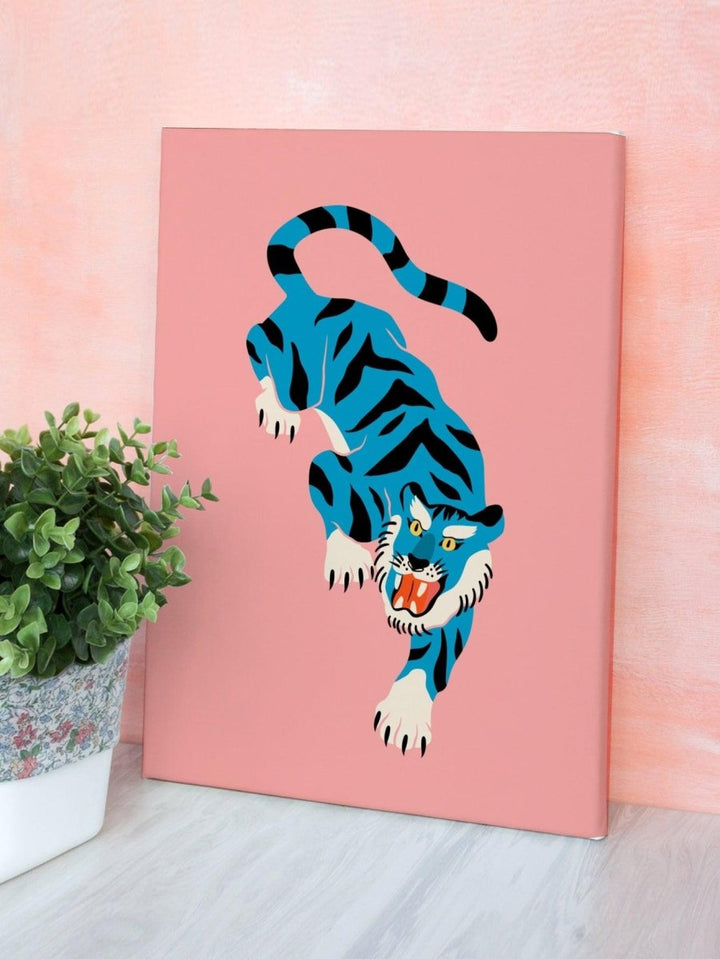 3pcs Tiger Print Unframed Painting Poster Gift For Wall Decor - Brand My Case