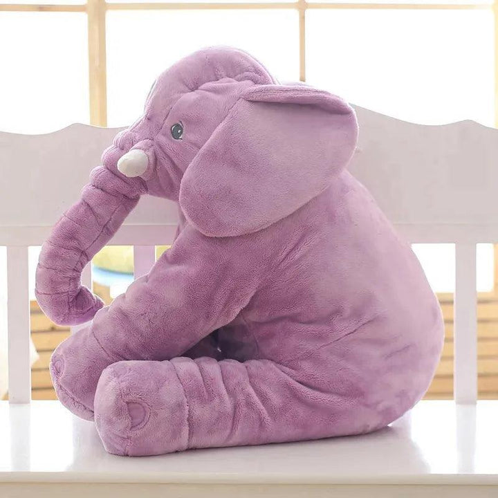 40cm 60cm 80cm Kawaii Plush Elephant Doll Toy Kids Play Back Cushion Cute Stuffed Elephant Child Accompany Doll Xmas Gift - Brand My Case