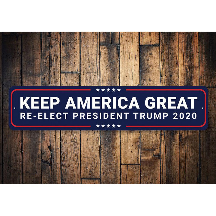 Re-Elect Trump 2020 Sign